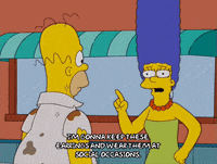 shouting homer simpson GIF