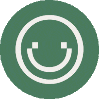 dorfjungs happy smile green team Sticker
