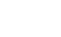 universedesignsstudio white typography weekend saturday Sticker