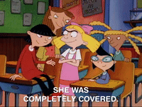 hey arnold nick splat GIF