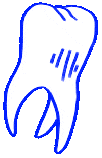 Vampire Teeth Sticker