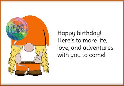 Happy Birthday Gnome GIF