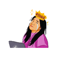 Work Advertising Sticker