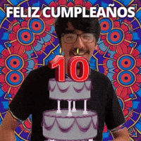 ¡Feliz 10.º cumpleaños!