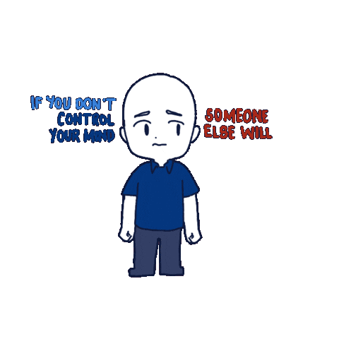 Self-Control Power Sticker by ironbrij