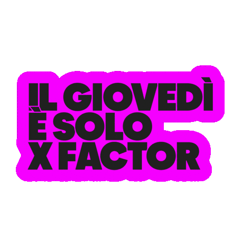Tv Show Musica Sticker by X Factor Italia