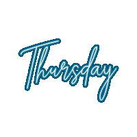 Thursday Calendar Sticker