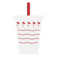 palm tree burger Sticker by Mikyla Design