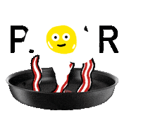 breakfast egg Sticker