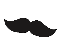CalvaryLima dia papa mustache calvary Sticker