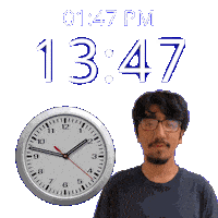 1 Pm Sticker