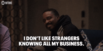 I Don't Like Strangers 