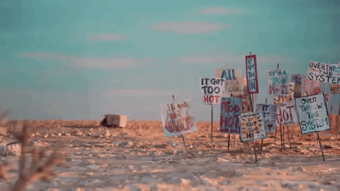 climate change revolution GIF by Sub Pop Records