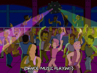 Season 20 Dancing GIF by The Simpsons