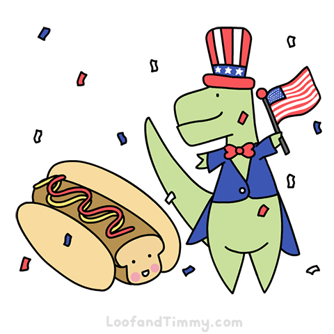 United States Usa GIF by Loof and Timmy