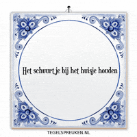 Werk Ontspannen GIF by Tegelspreuken.nl