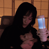 Cute Girl Dog GIF