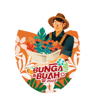 Festival Bunga Sticker by Kala