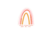 Rainbow Boho Sticker