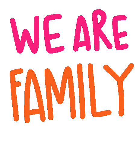 Love You Family Sticker by Demic
