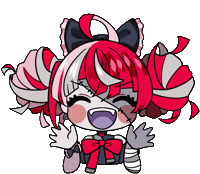 Happy Girl Sticker