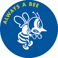 Fighting Bee Sticker by St. Ambrose Unviersity