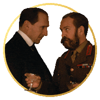 Ralph Fiennes Cheers Sticker by 20th Century Studios