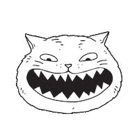 Cat Laugh Sticker