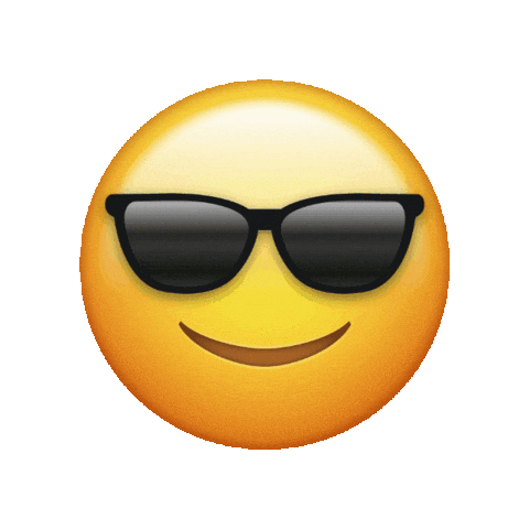 Emoji Sunglasses Sticker