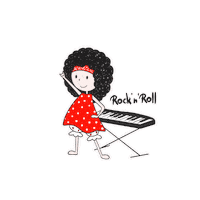 Rock Musician Sticker