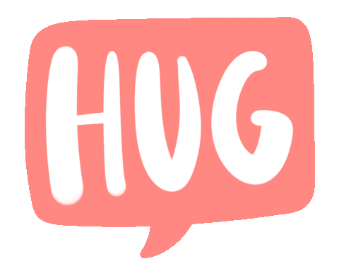 I Love You Hug Sticker by Ai and Aiko