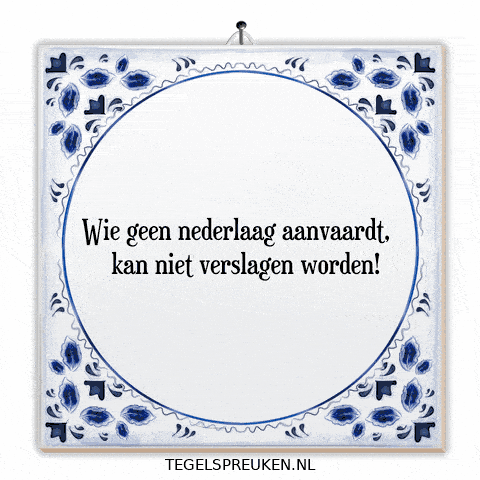Spreuk Trots GIF by Tegelspreuken.nl