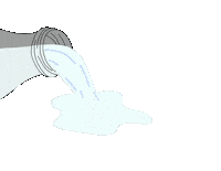 Milk Spill Sticker