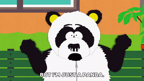 sad sexual harassment panda GIF by South Park 