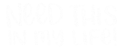 In My Life Want Sticker