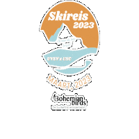 Bohemianbirds 2023 skireis bohemianbirds uscuvsv Sticker