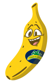 PlatanoDeCanarias ok fruit banana bien Sticker