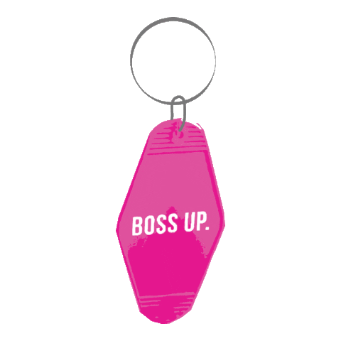 Girl Power Keychain Sticker by Beyond Boss