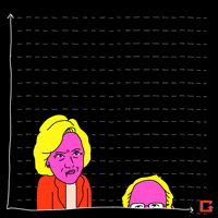 clinton sanders GIF by gifnews