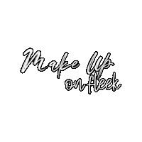 Schminke Lashes On Fleek Sticker by Navyluu Lashes