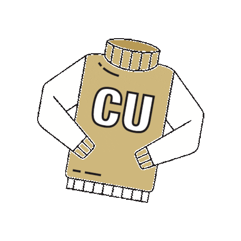 College Life Sweater Sticker by CU Online