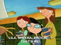 hey arnold nicksplat GIF