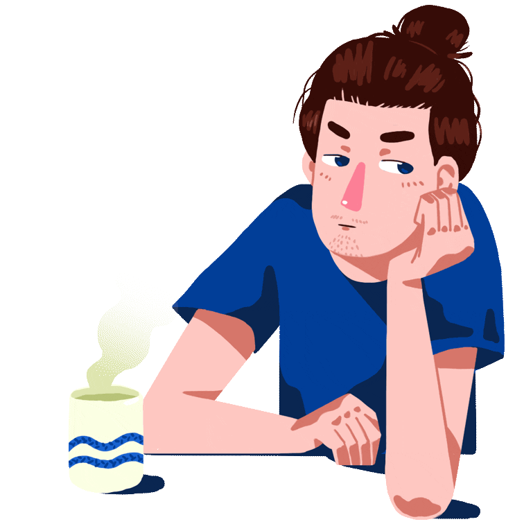 Tired Art Sticker by Furryhead