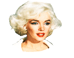 Marilyn Monroe People Sticker by reactionstickers
