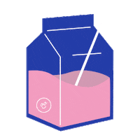 Milk Cad Sticker by Cool_à_deux