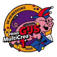 Heibessums carnaval hei heeze leende Sticker