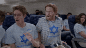 broadcity season 3 episode 10 broad city jew on a plane GIF