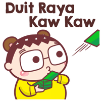 Muslim Raya Sticker by Bear Boss Buddies