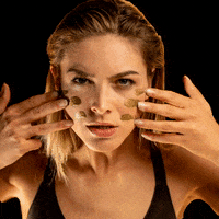 CyberFitness fight girl fitness mood GIF