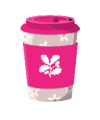 Reusable Cup Sticker by National Trust